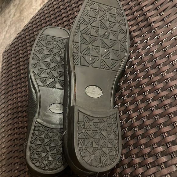 Sandro Moscoloni Mens Black Loafers Sz 16 D leather made in Brazil main image 8